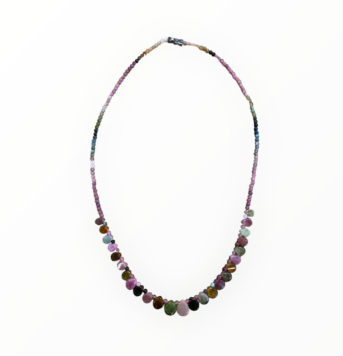 Watermelon Tourmaline Necklace