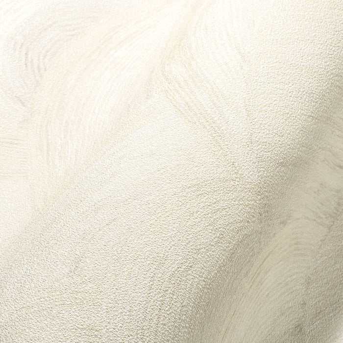 Wave Textured vinyl Wallpaper - Cream