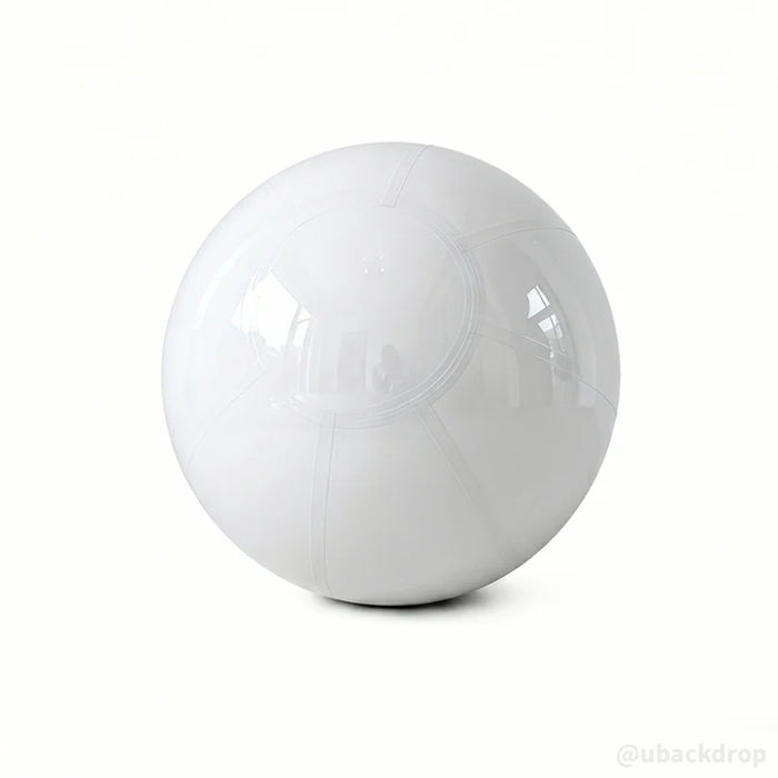 White Big Matte Inflatable Balls ¨C Reusable Party & Event Decor-ubackdrop