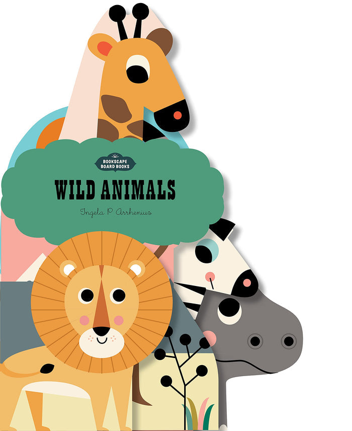 WILD ANIMALS BOOKSCAPE BOARD BOOK