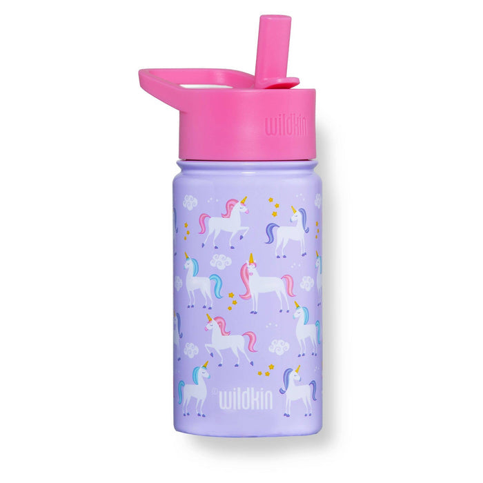 Wildkin - Unicorn 14 oz Stainless Steel Water Bottle