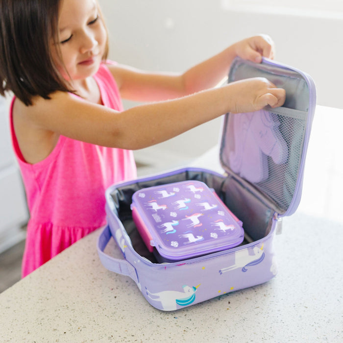Wildkin Unicorn Reusable Food Container Bento Box