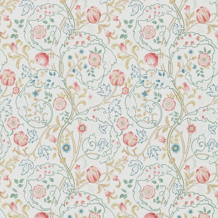 William Morris Mary Isobel Wallpaper - Pink/Ivory