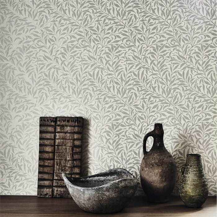 Willow Boughs Wallpaper - Morris - Ivory/Pearl