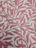 Willow Leaf Wallpaper - Burnt Red
