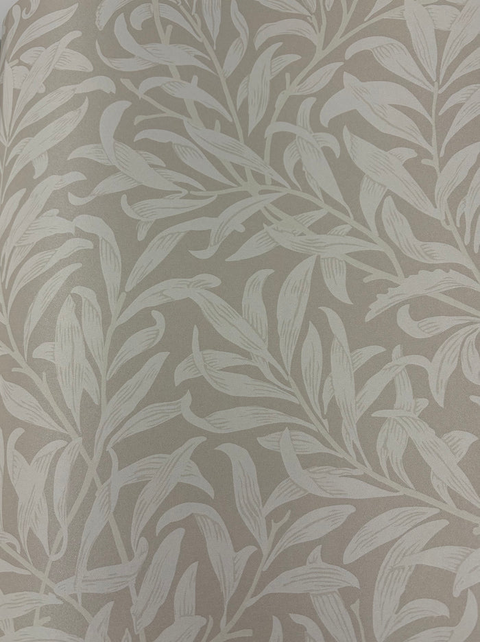 Willow Leaf Wallpaper -Ecru Shimmer