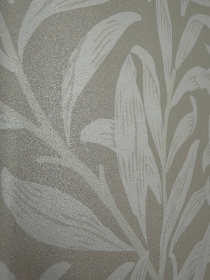 Willow Leaf Wallpaper -Ecru Shimmer