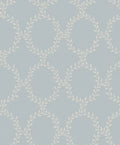 Wilma Wallpaper - Misty Blue