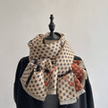 Winding River - Equestrian Orange/White Reversible Wrap
