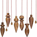 Wooden Pendulum – A natural, minimalist pendulum for divination and energy healing, ideal for grounding and intuitive clarity.