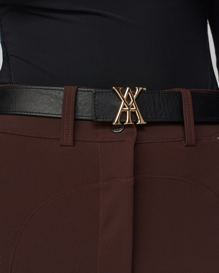 Yagya Signature Belt Black Gold - Equiluxe Tack