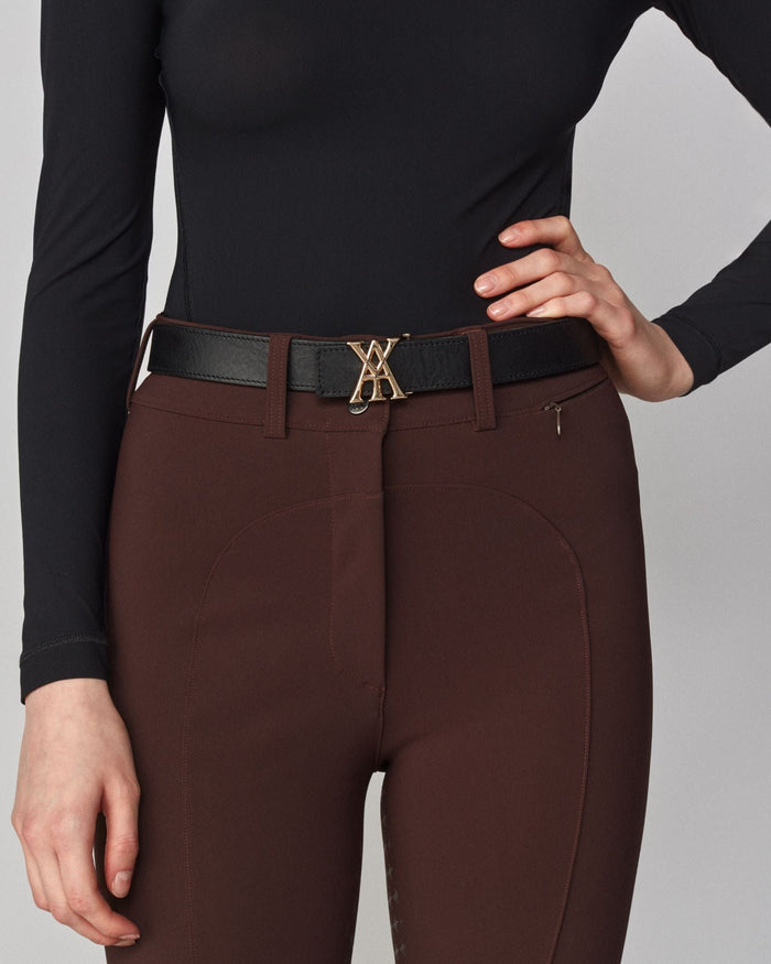 Yagya Signature Belt Black Gold - Equiluxe Tack