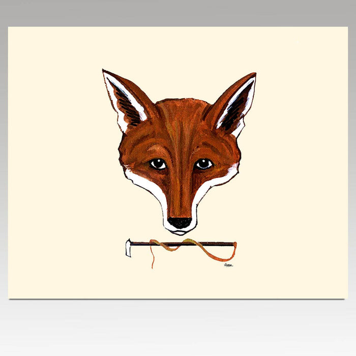 Zeppa Studios - Fox Mask Cutting Board