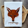 Zeppa Studios - Fox Mask Kitchen Towel