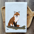 Zeppa Studios - Sitting Fox Chef's Kitchen Towel
